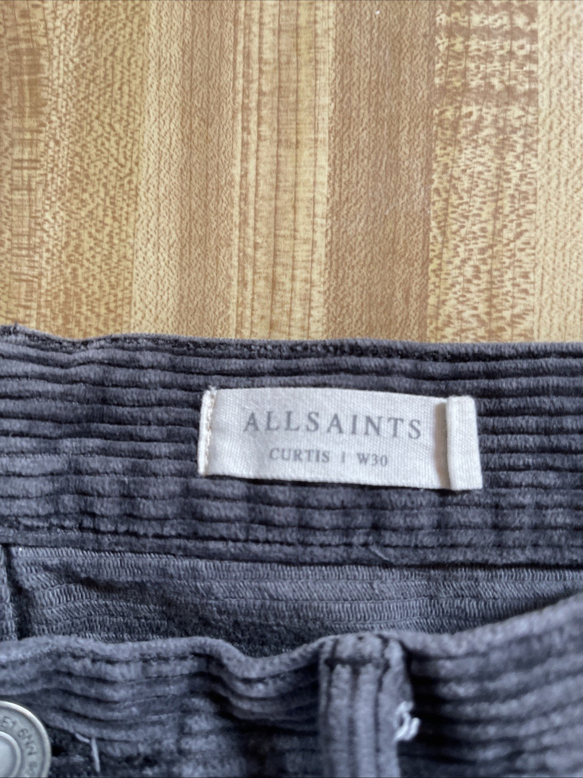 Allsaints Curtis Corduroy Pants 30/28