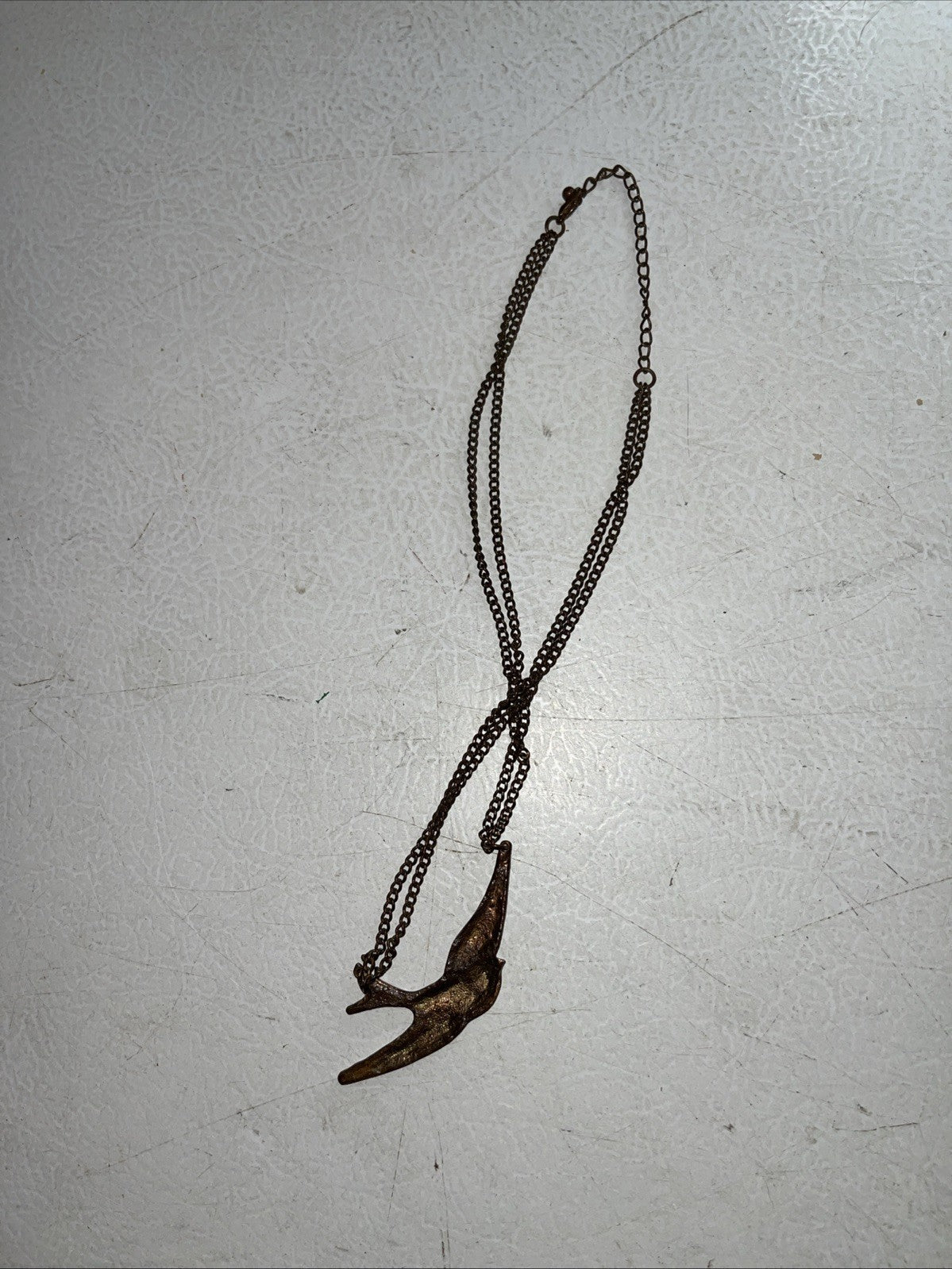 Necklace With Eagle Pendant 