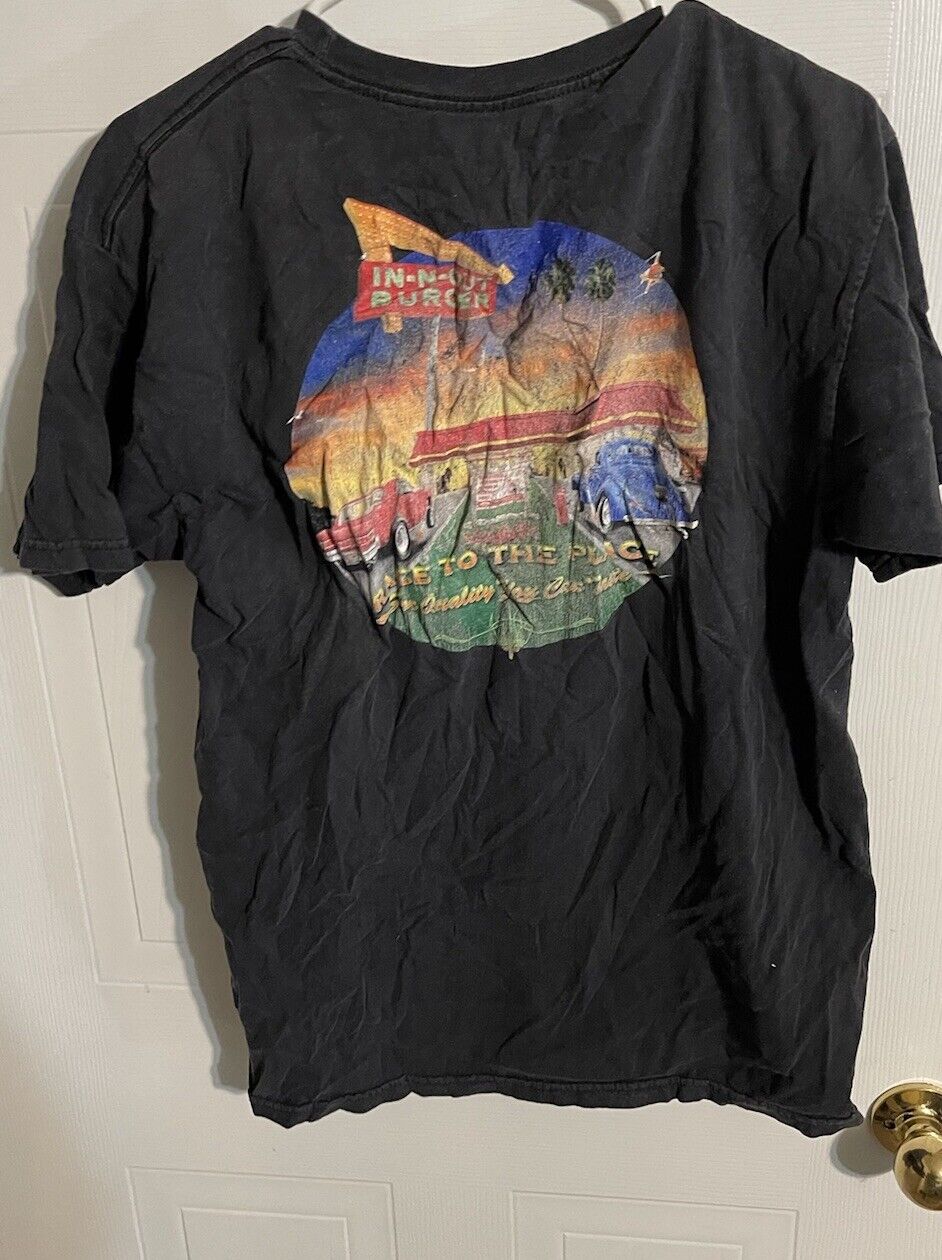 In N Out Burger T Shirt Large 