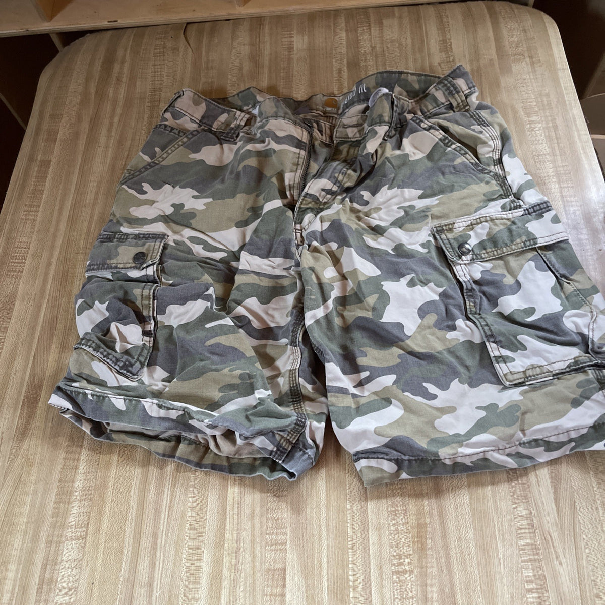 Carhartt Camo Cargo Shorts 38