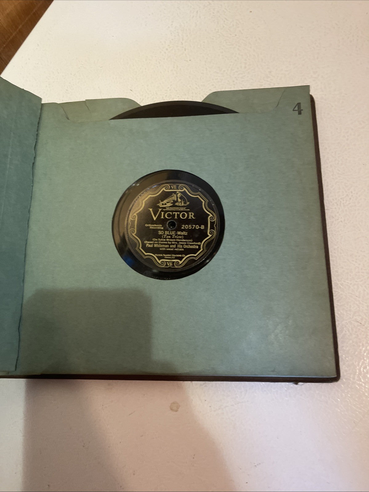 Antique Victor Victrola Record Collection Lot