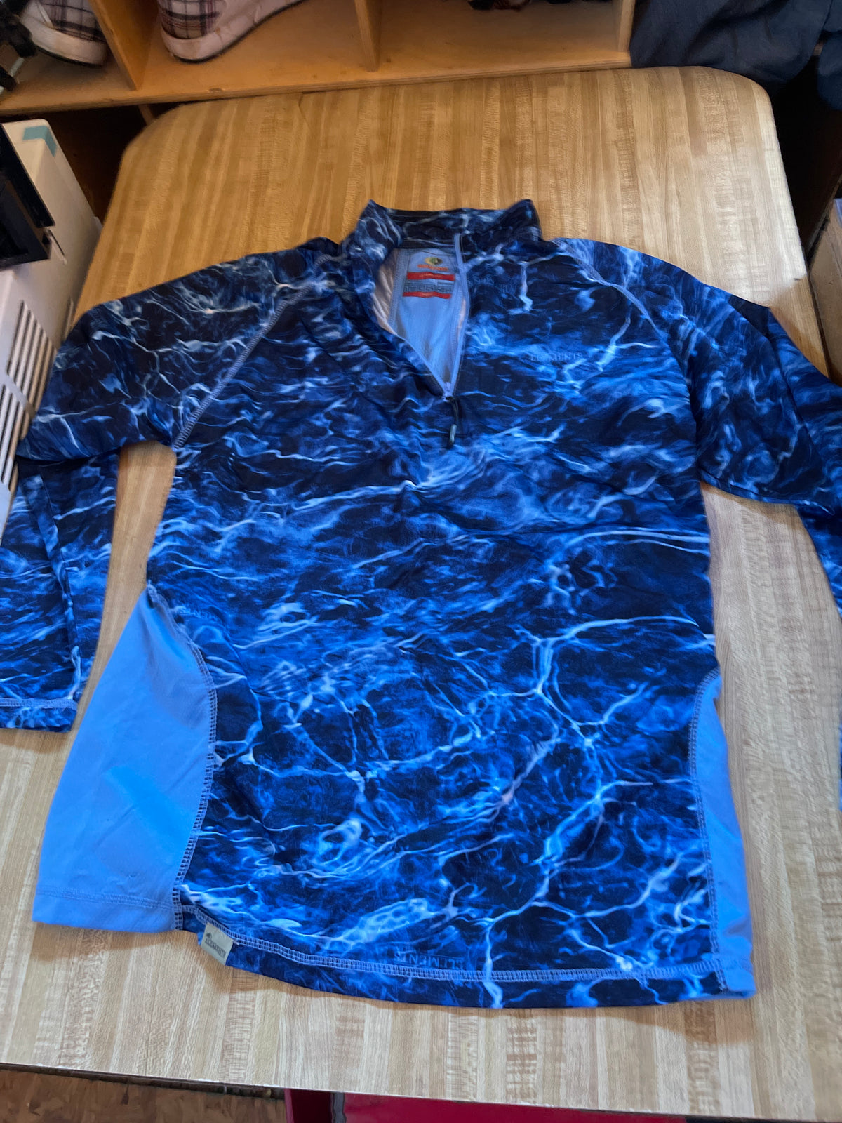 Mossy oak fishing quarter zip medium