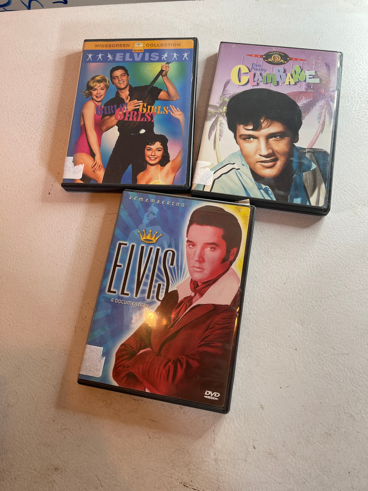 Elvis dvd lot