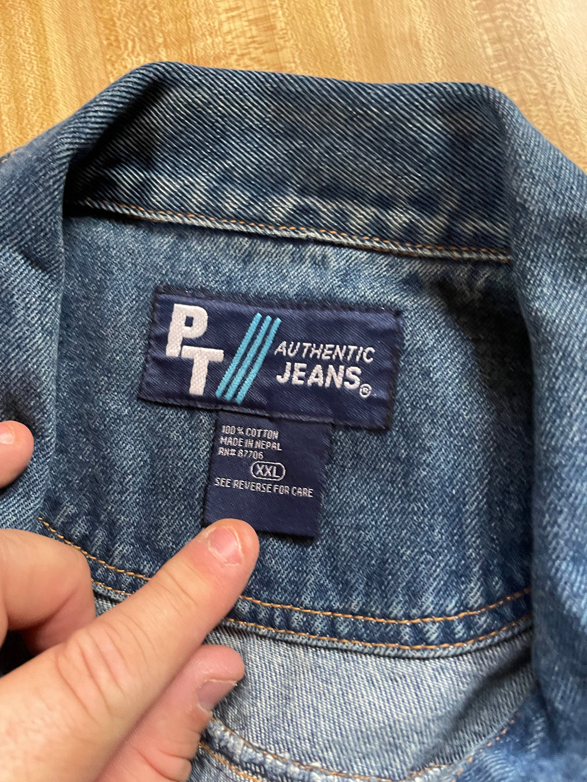 PT jeans denim jacket xxl