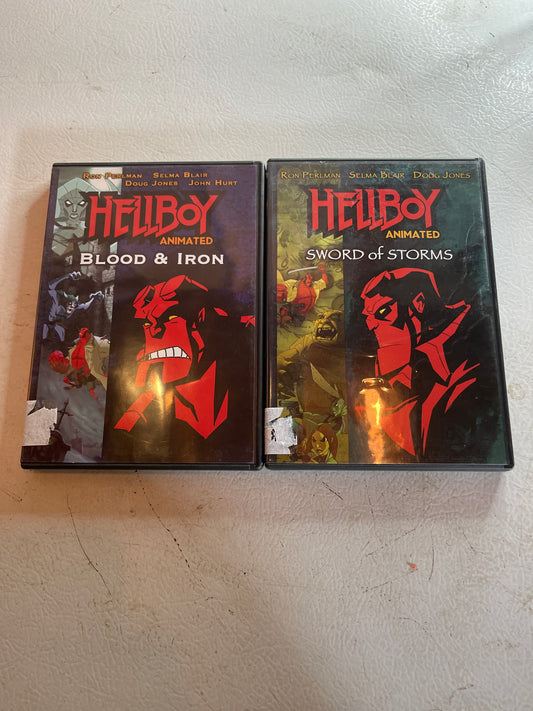 Hellboy animated series dvd lot