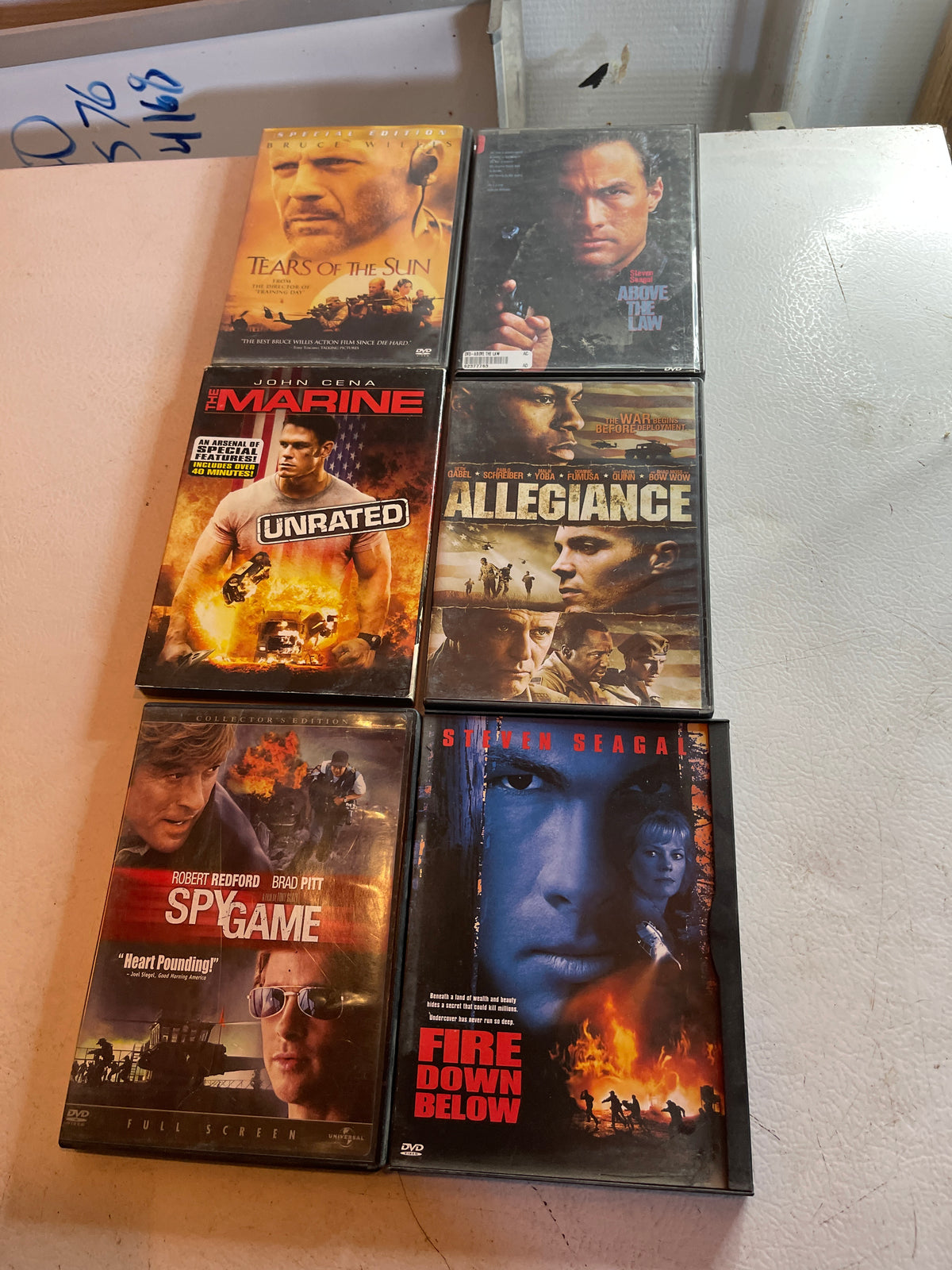 Action dvd lot 2