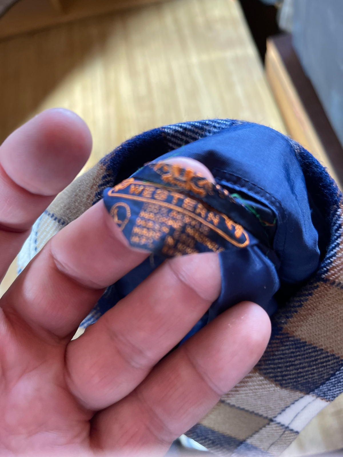 Western Pearl snap button up vintage