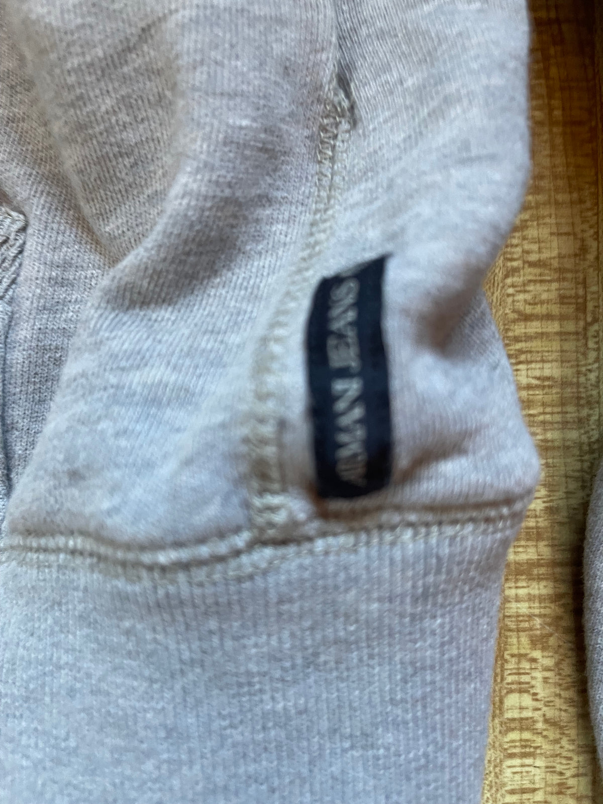 Armani Jeans full zip sweater Large