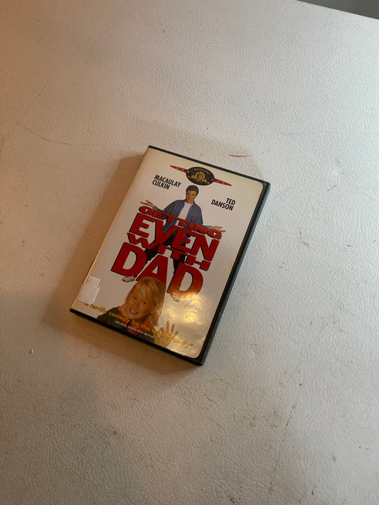 Getting even with dad dvd