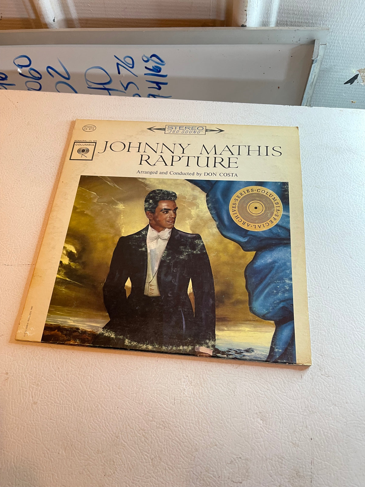 Johnny Mathis rapture vinyl