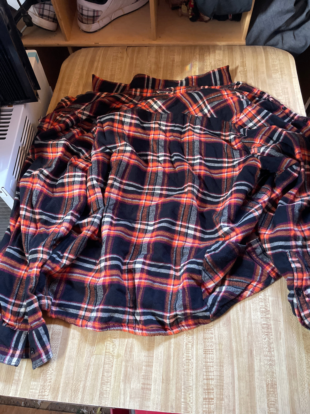 California Cowboy lined flannel button up xl