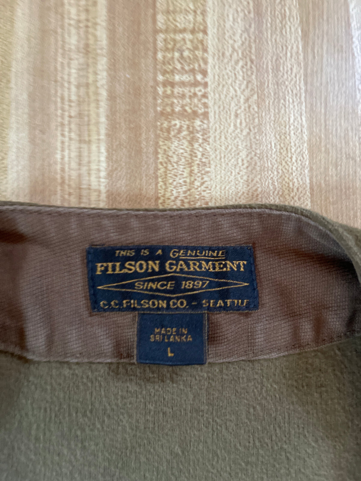 CC Filson vest Large