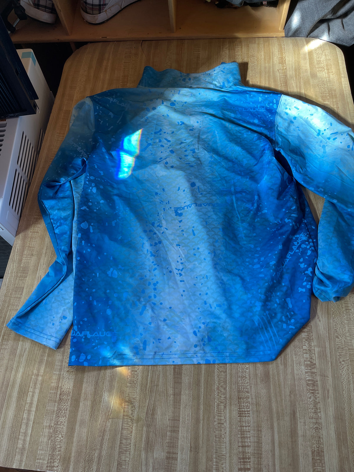 Aquaflauge quarter zip medium