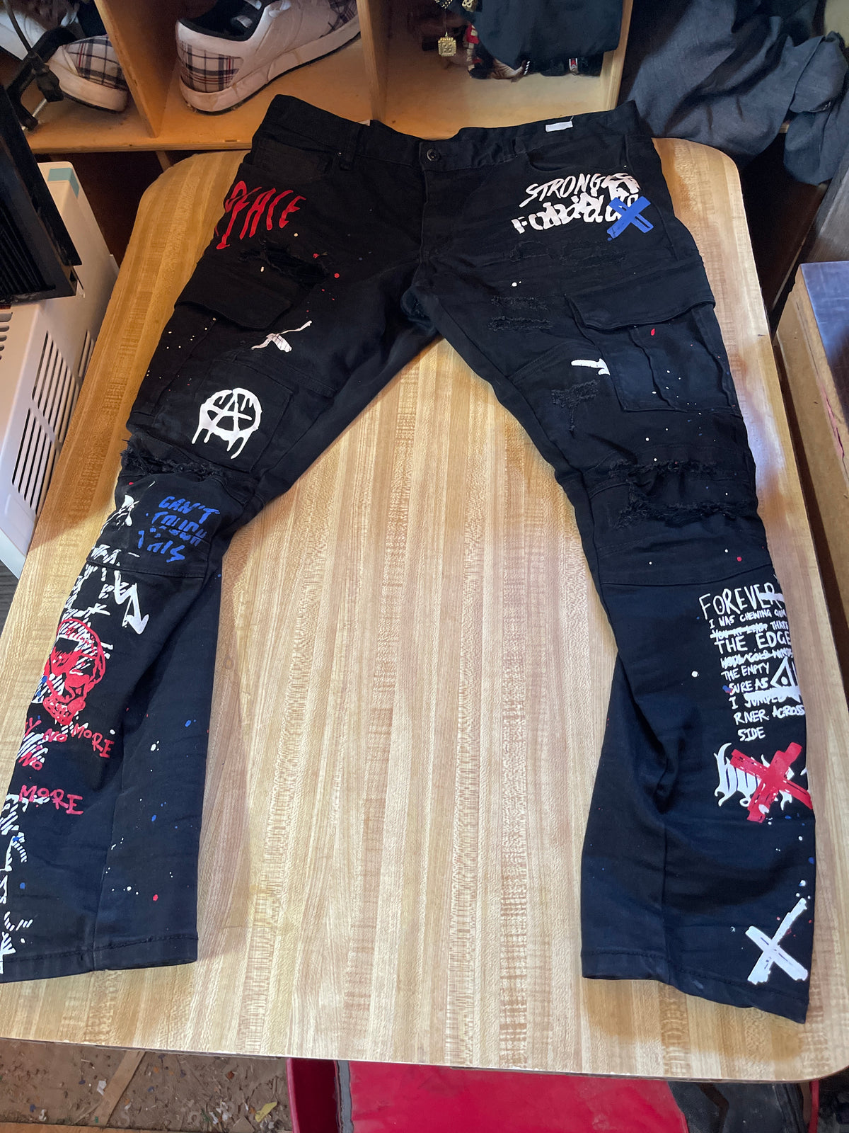 Smoke rise cargo pants 38/32
