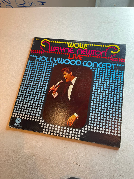 Wayne newton live Hollywood concert vinyl