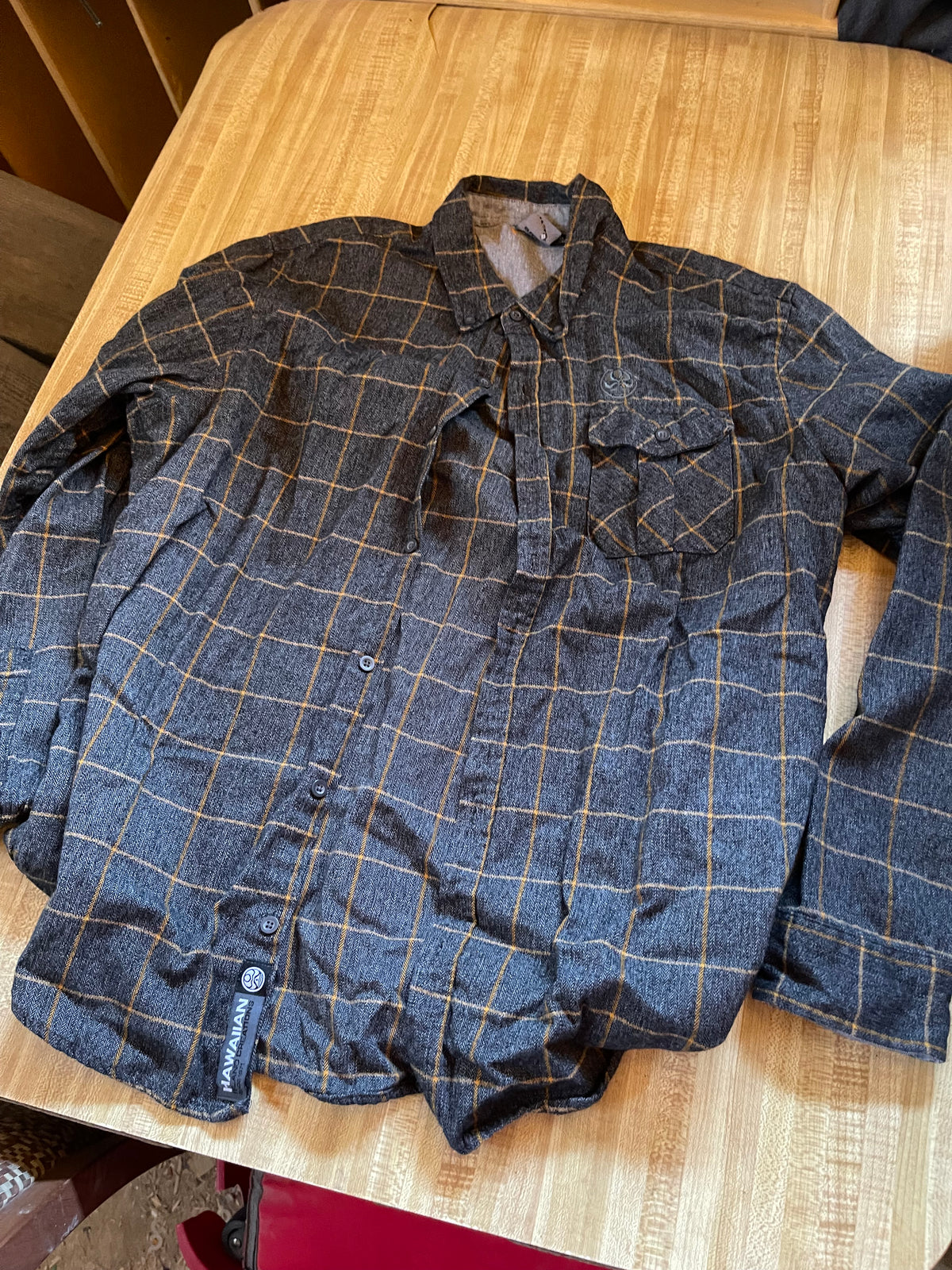 Hawaiian island creations flannel xl