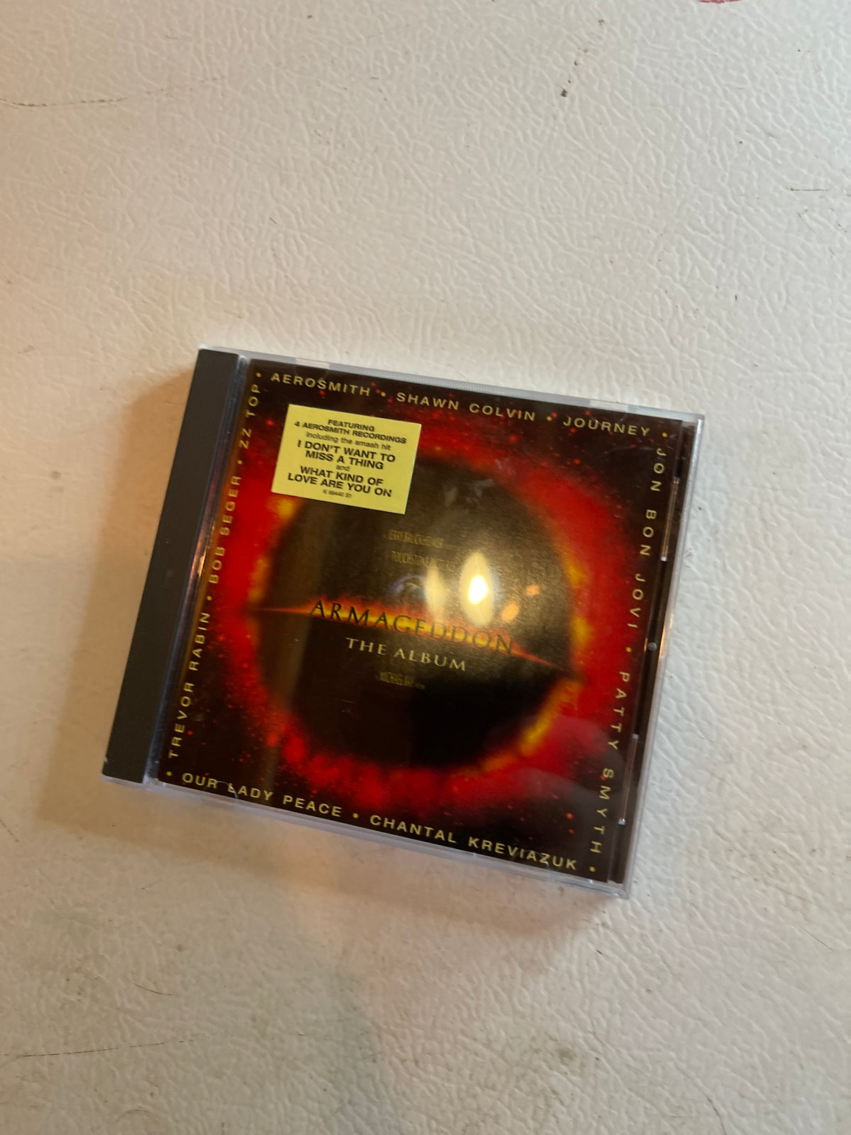 Armageddon soundtrack cd