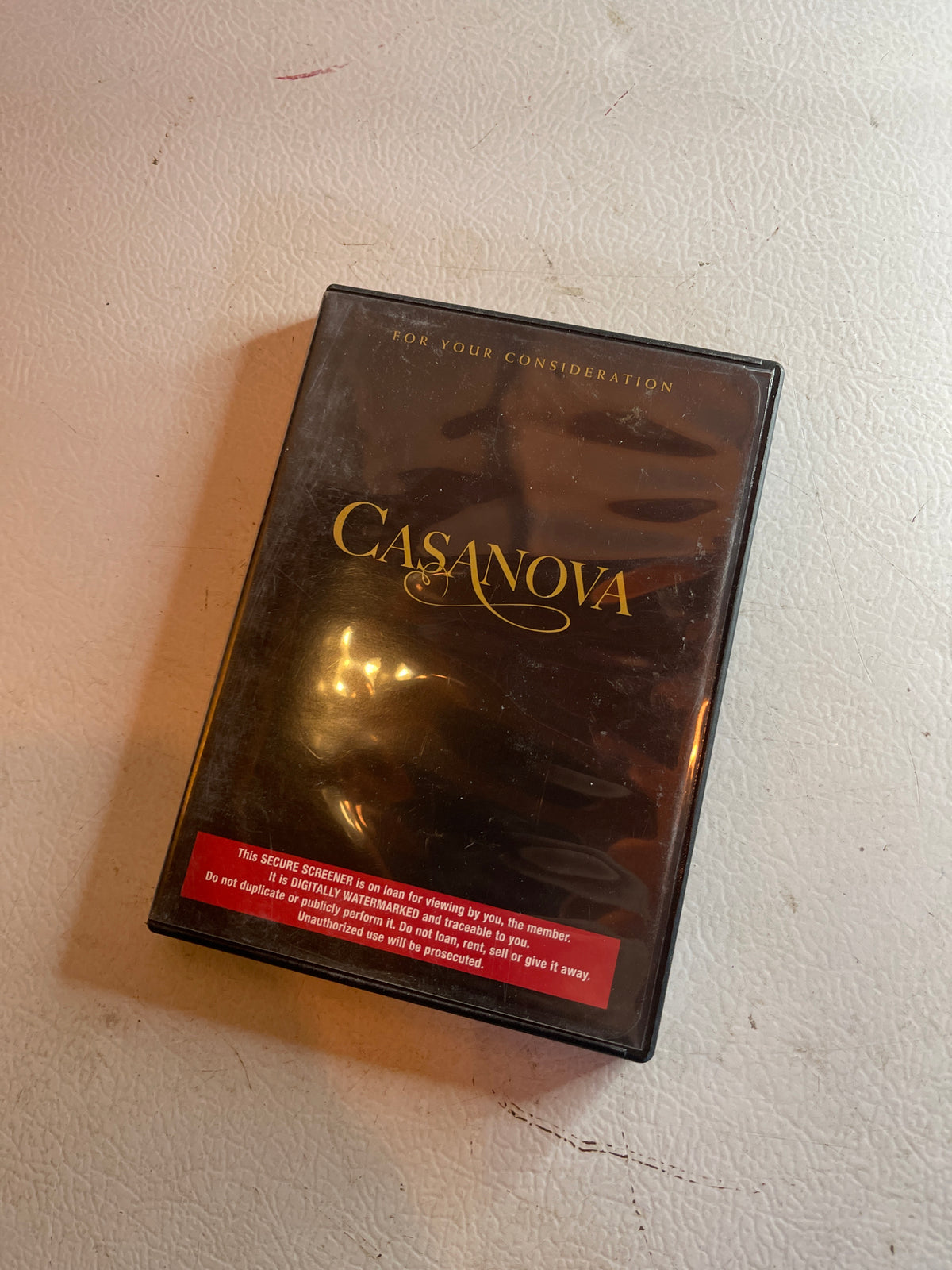 Casanova dvd screener