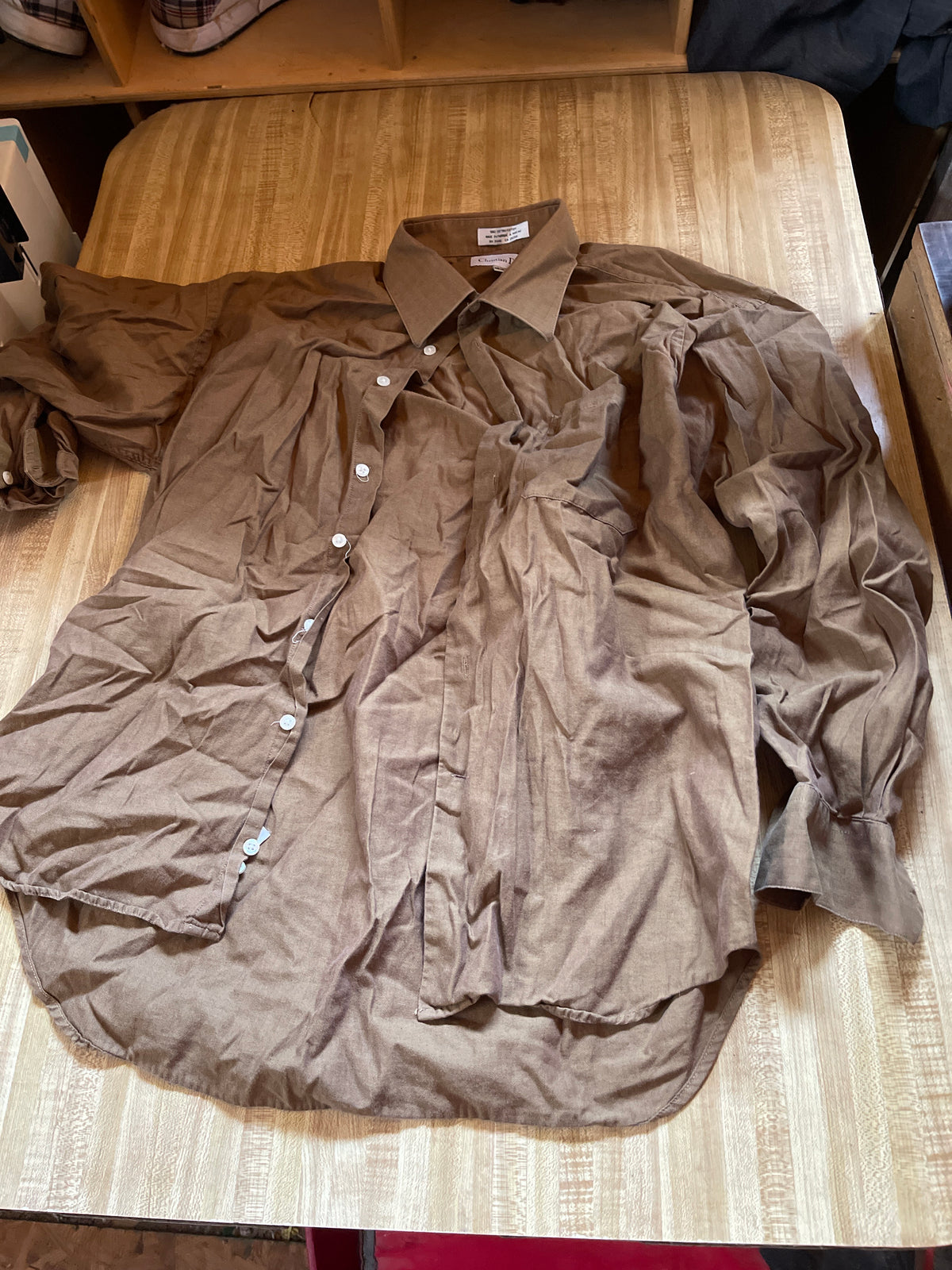 Christian Dior button up 16.5