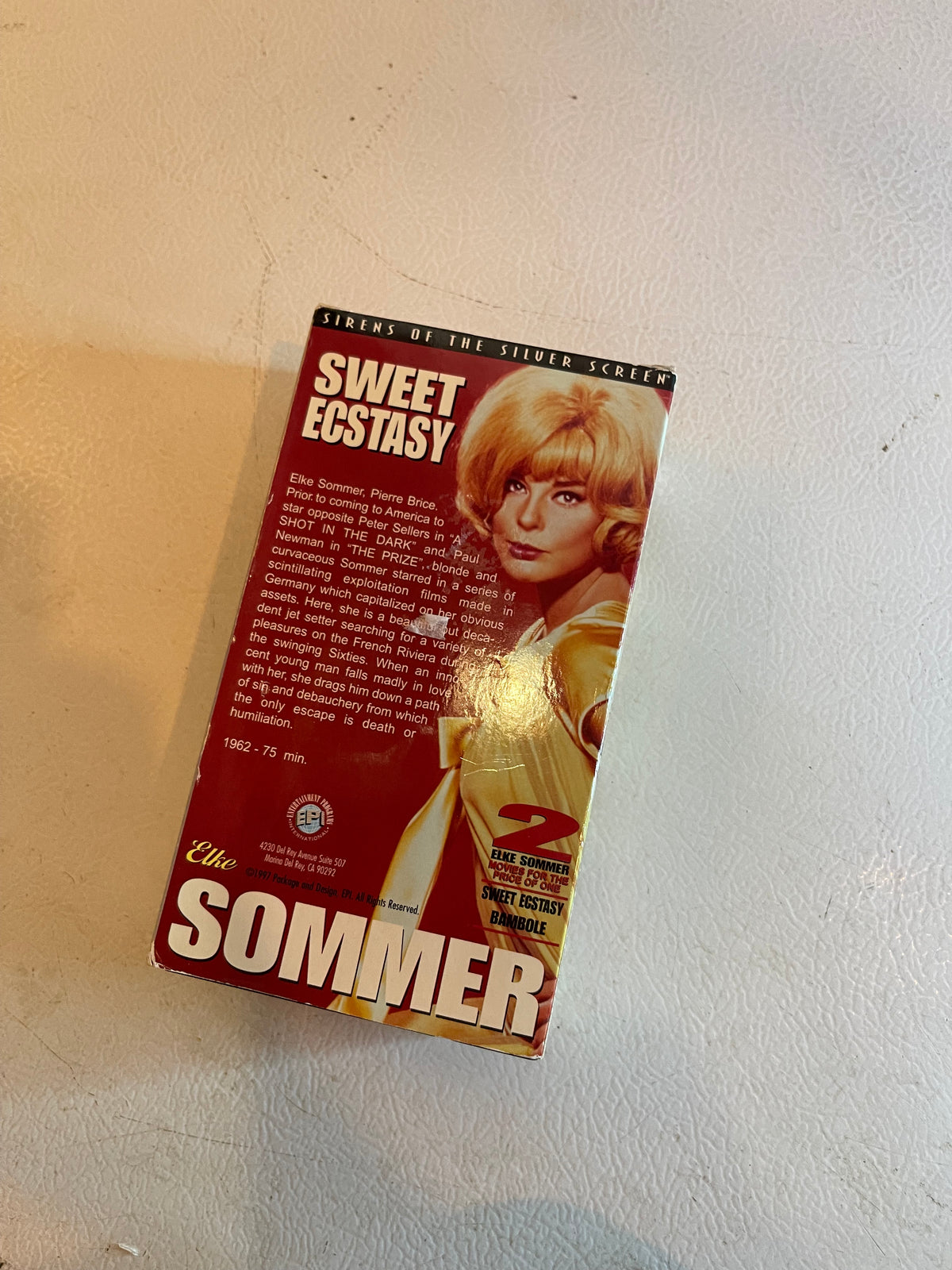 Elke Sommer vhs set