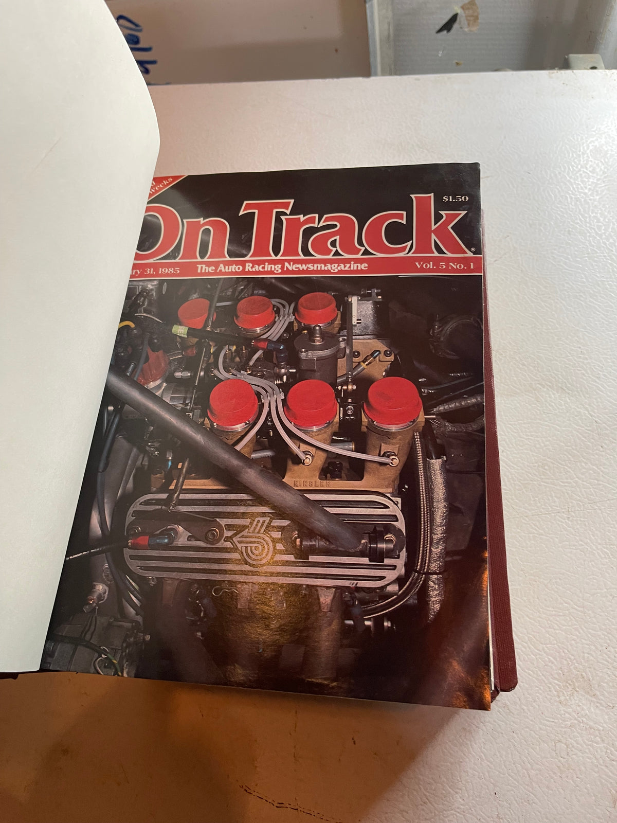 Rare HTF on track Indy Racing book lot