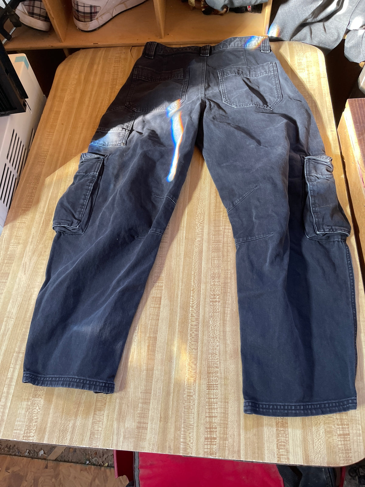 Gap barrel leg jeans cargo 0