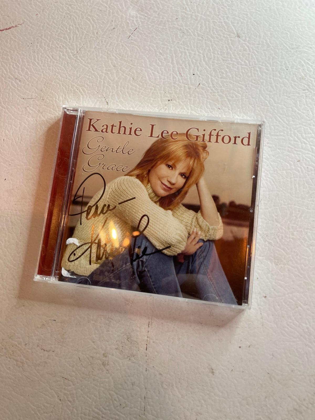 Kathie Lee Gifford autographed cd