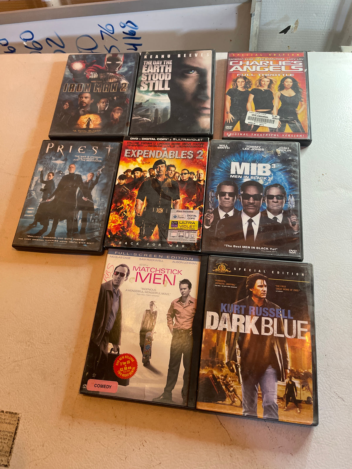 Action dvd lot 4