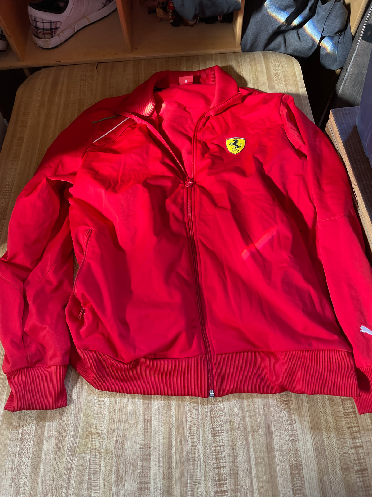 Puma Ferrari track jacket xxl
