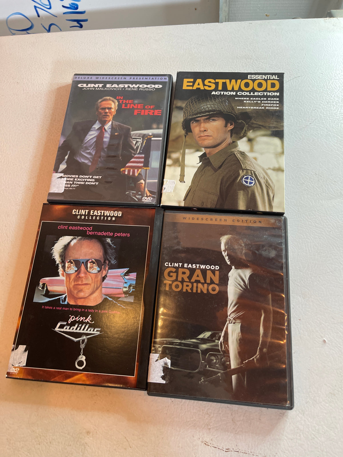 Clint Eastwood dvd lot
