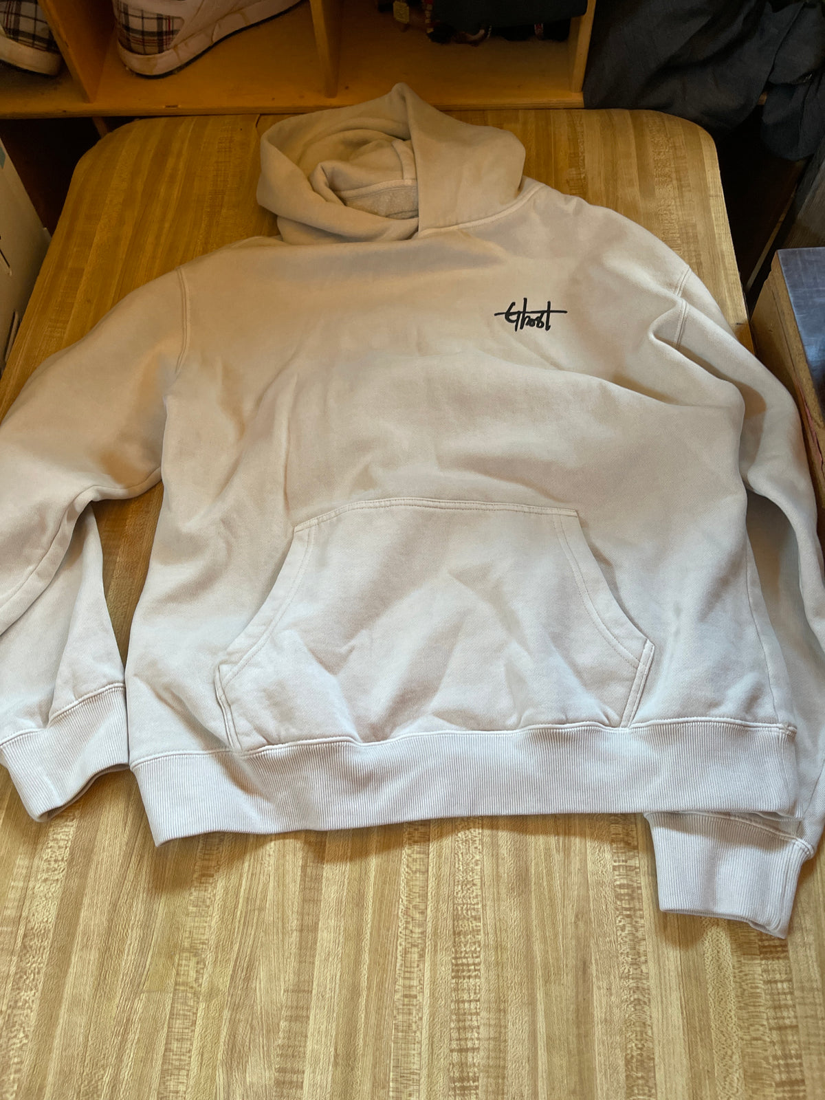 Ghost hoodie medium
