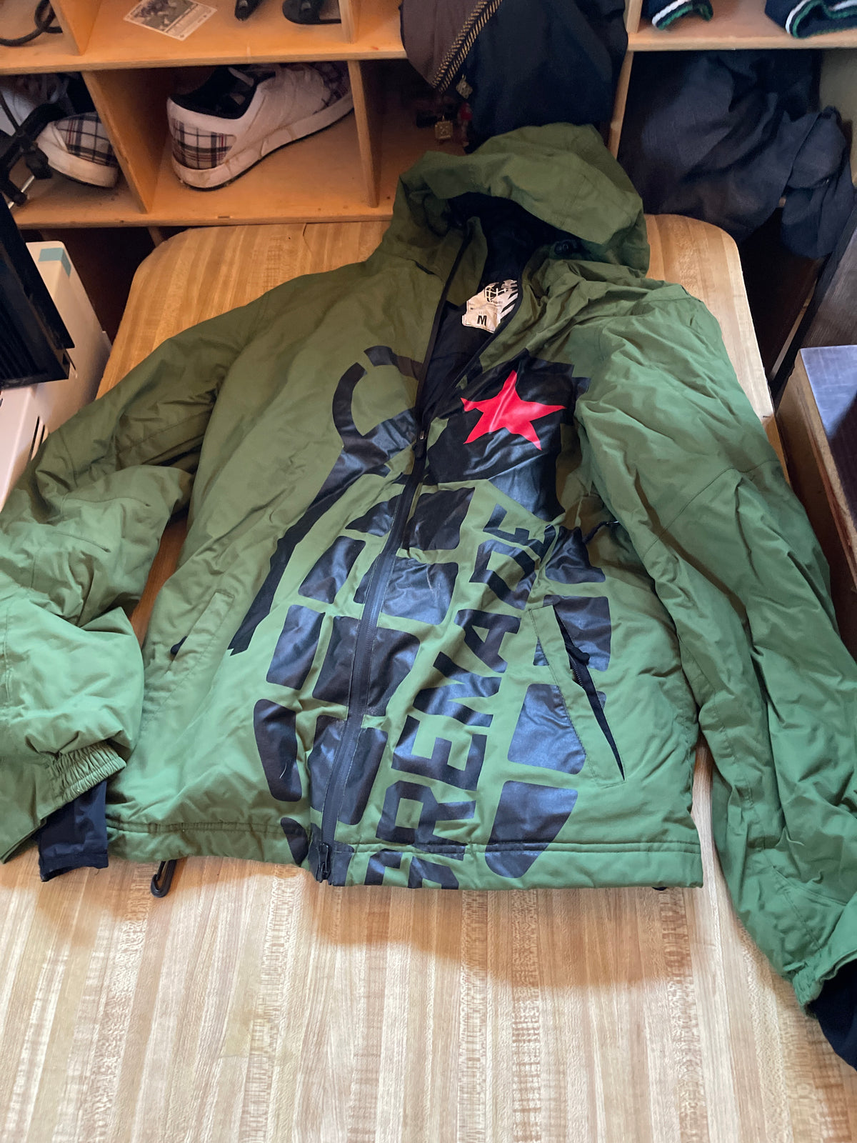 Vintage Y2K  grenade ski jacket medium