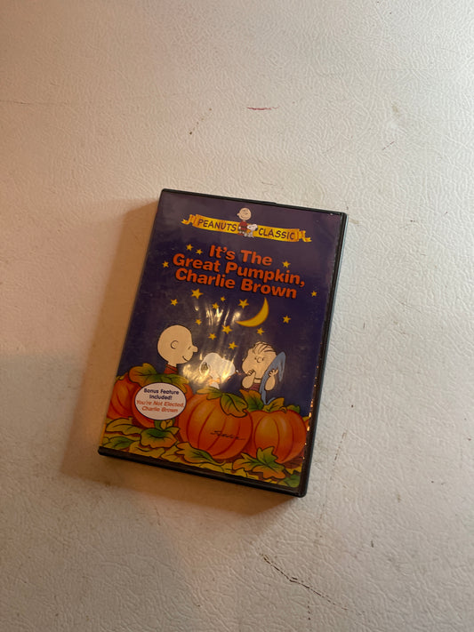 It’s the great pumpkin Charlie Brown dvd