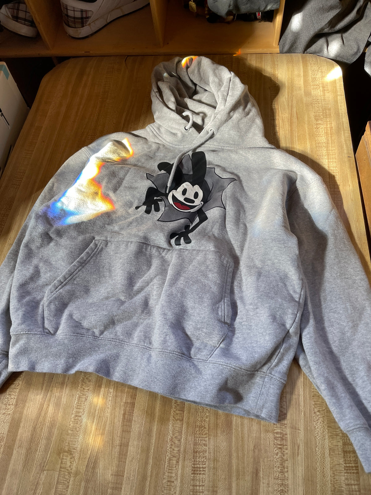 Oswald the lucky rabbit hoodie medium