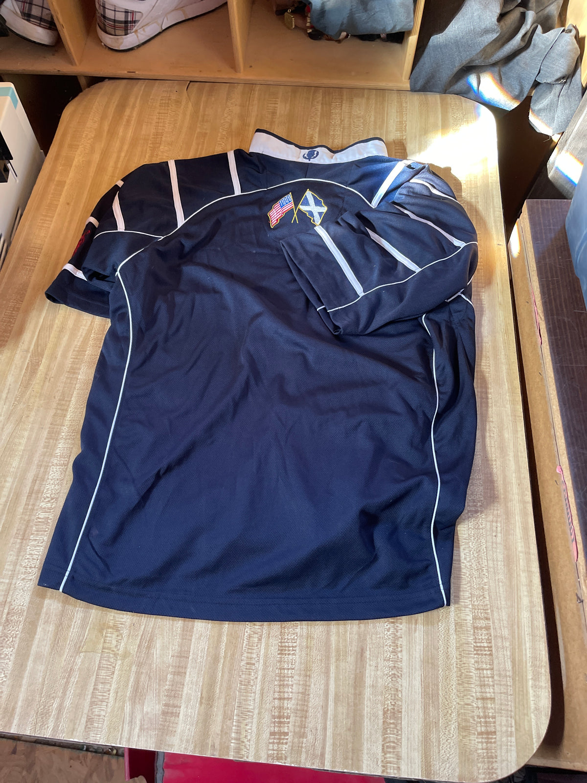 Silky Sullivan Scotland rugby polo LFR large