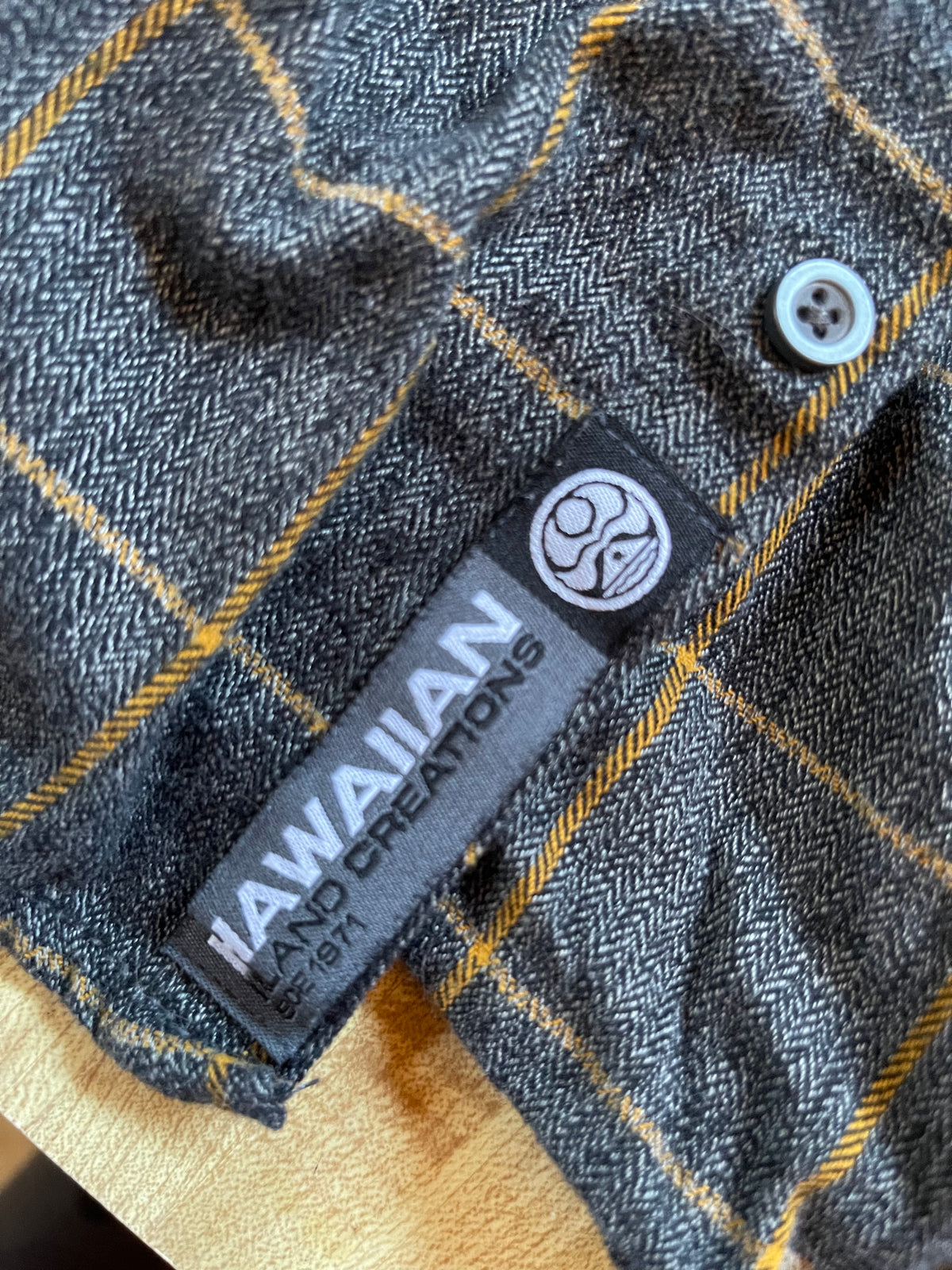 Hawaiian island creations flannel xl