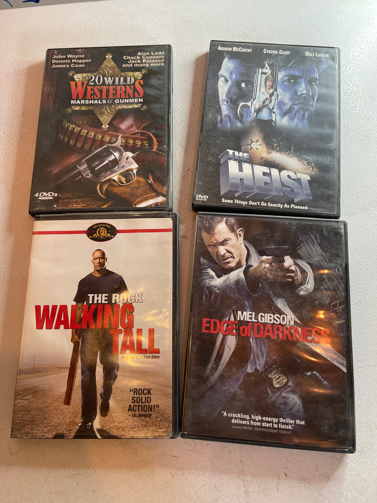 Action dvd lot