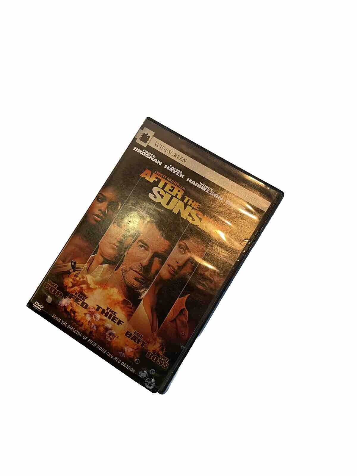 After the Sunset DVD featuring Pierce Brosnan and Salma Hayek in a widescreen edition