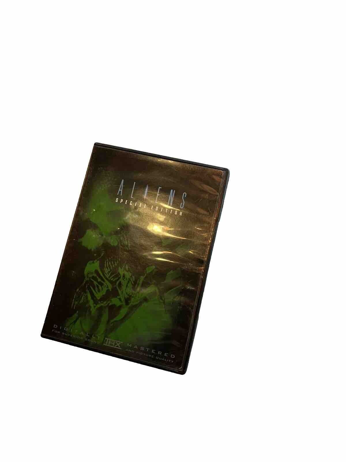 Aliens 1999 special edition DVD with dark green cover and alien artwork from 1118 Emporium