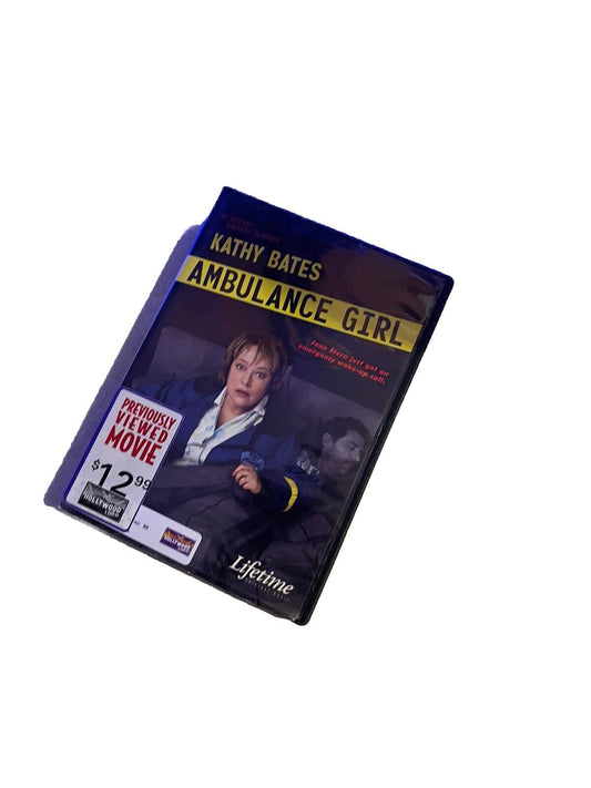 Ambulance Girl DVD featuring Kathy Bates with Lifetime logo and price tag from 1118 Emporium