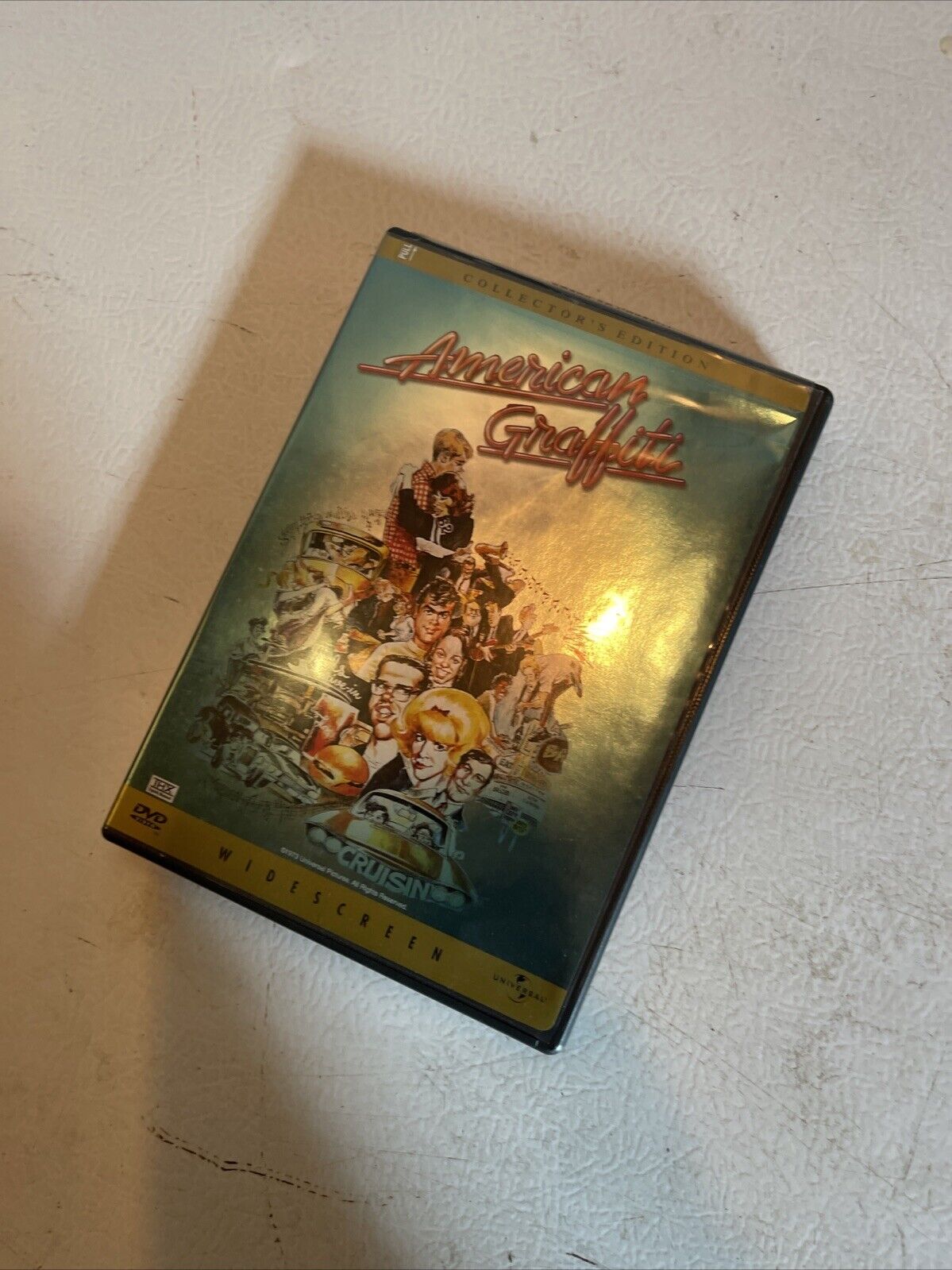 American Graffiti DVD collector's edition with illustrated cover art and vintage style packaging