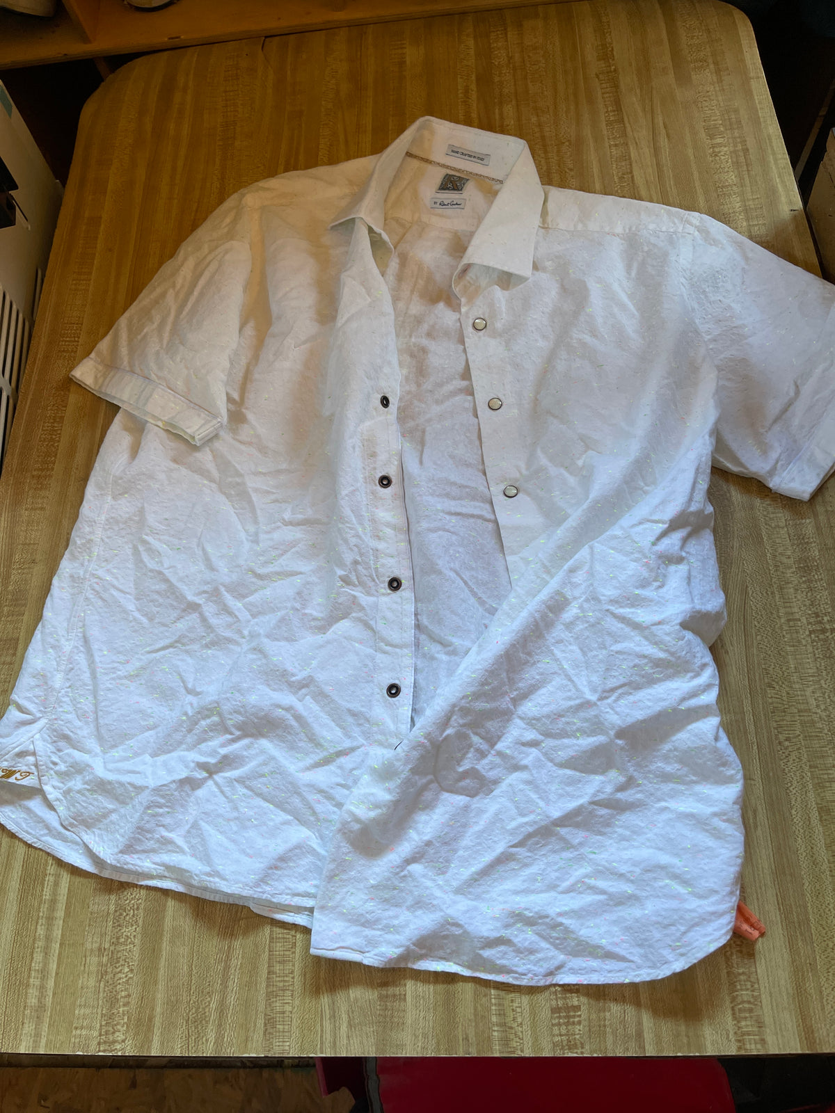 Robert Graham Pearl snap shirt 2XL