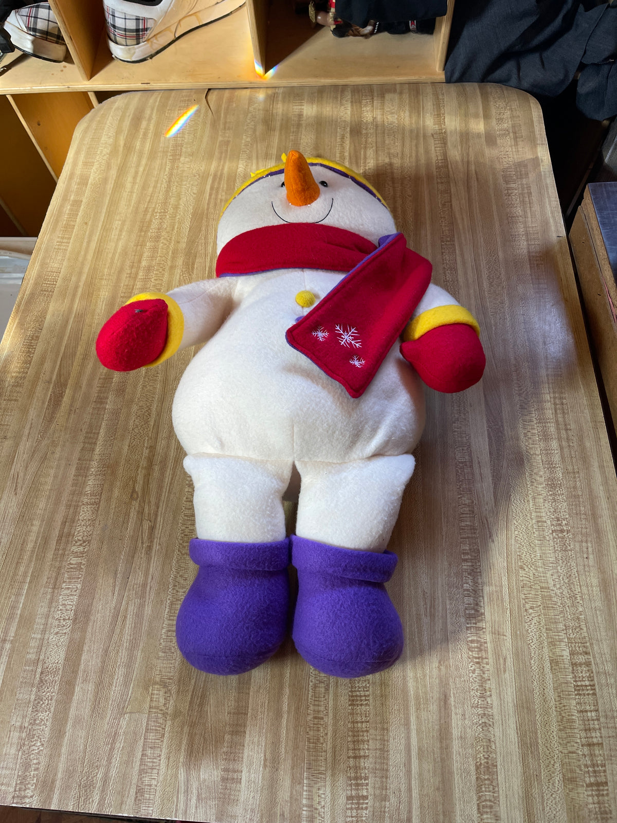 Vintage Snowman Plush
