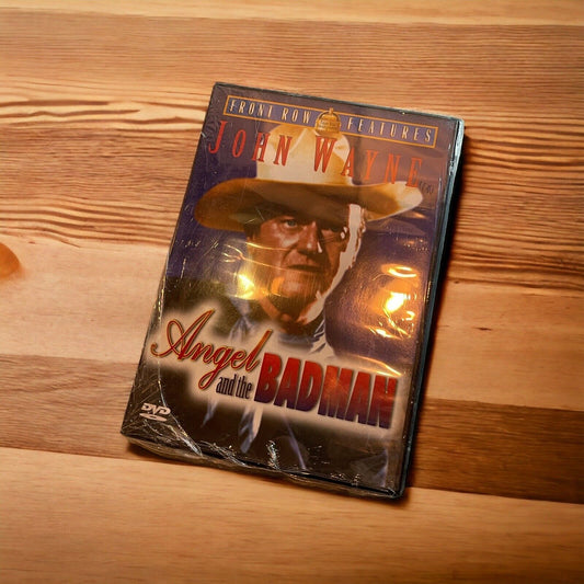 Angel and the Badman DVD featuring John Wayne in a classic Western film edition