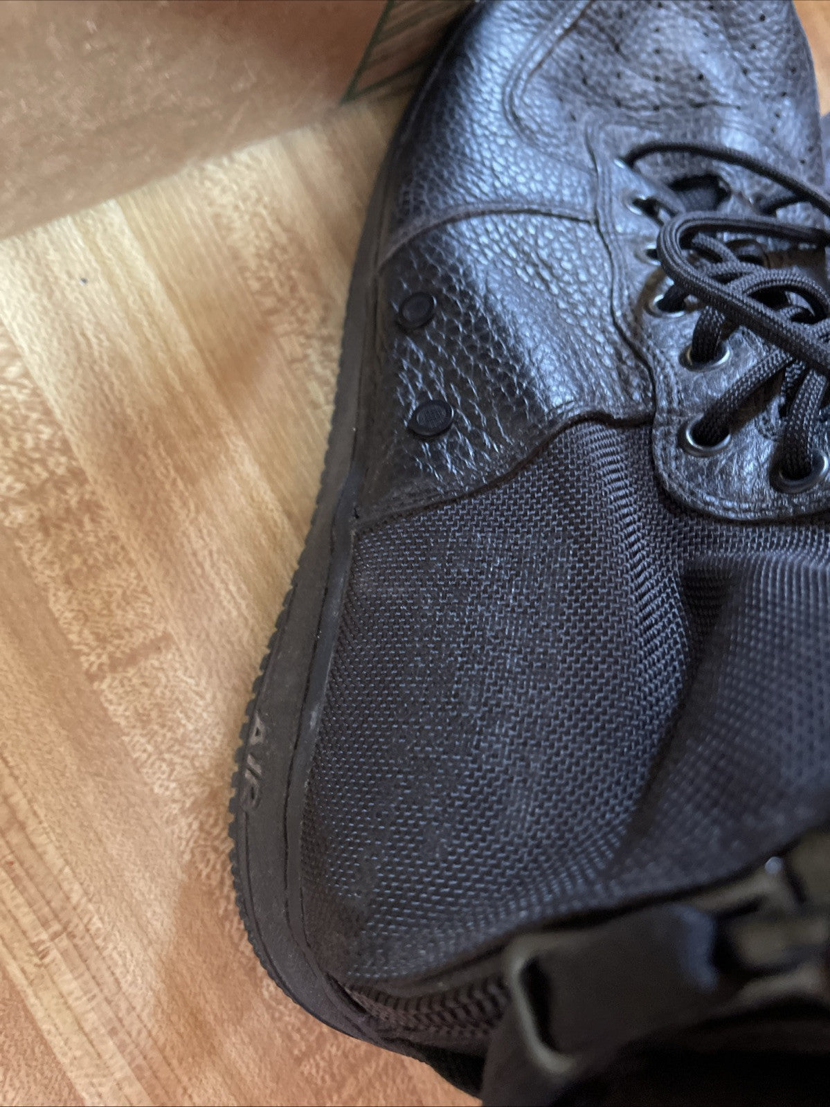 Nike AF1 Urban Utility Footwear Triple Black Size 12