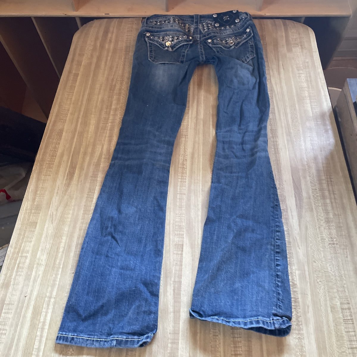 miss me bootcut jeans size 25