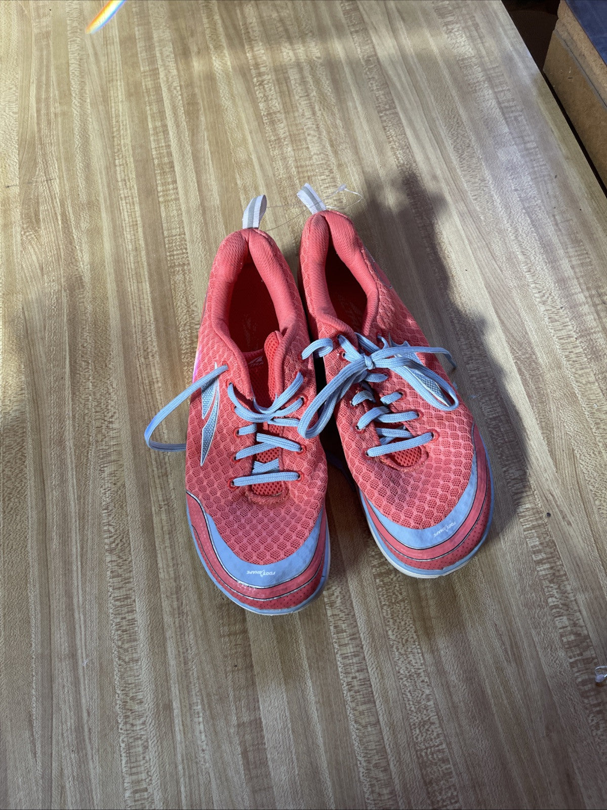 Altra Intuition 3 Running Shoes Womens Size 9.5 Pink Coral Mesh Athletic Sneaker