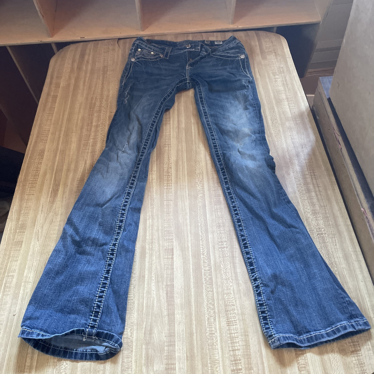 miss me bootcut jeans size 25