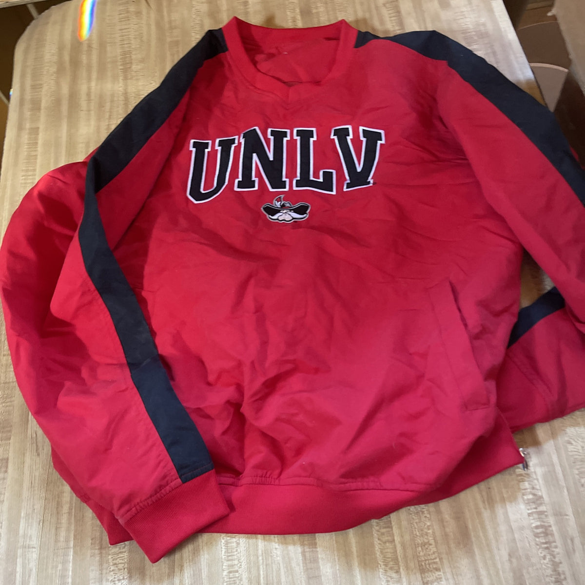 Knights Apparel UNLV Windbreaker Medium 