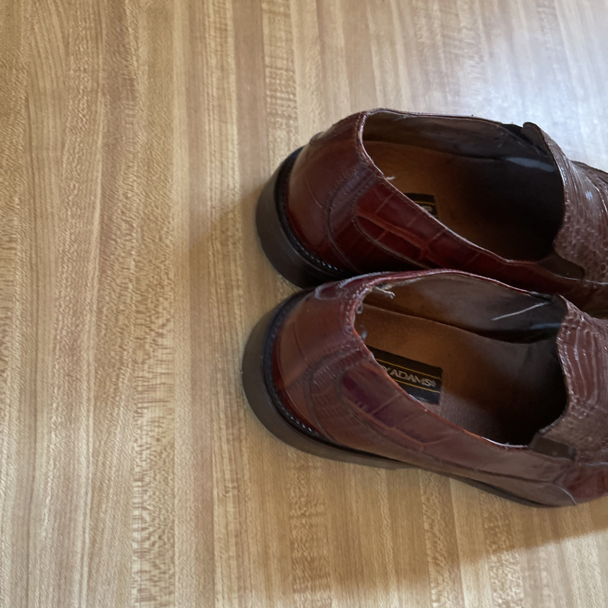 stacy adams genuine snake shoes 11.5